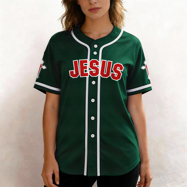 Christianartworkshop Das Kreuz ist der Beweis für Gottes Liebe Unisex-Baseballtrikot - image 54