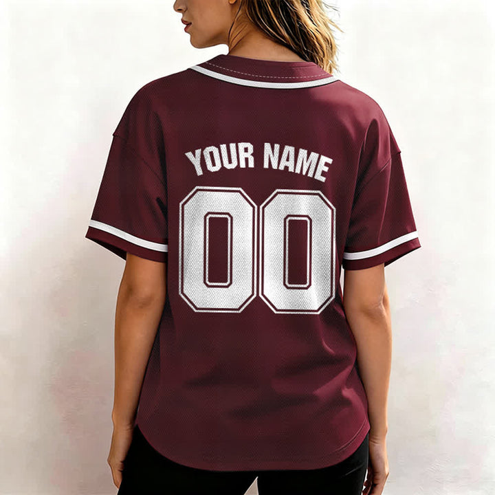 Christianartworkshop Glaube statt Angst Benutzerdefiniertes Unisex-Baseballtrikot mit Namen und Nummer - image 39