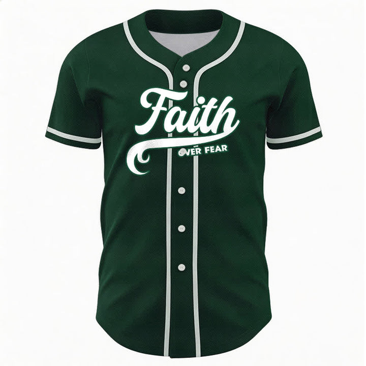 Christianartworkshop Glaube statt Angst Benutzerdefiniertes Unisex-Baseballtrikot mit Namen und Nummer - image 50