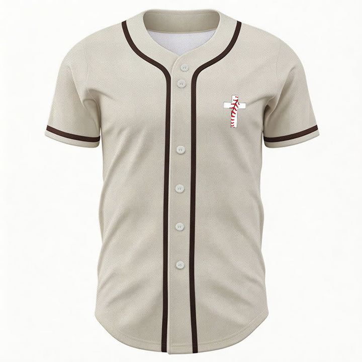 Christianartworkshop Philipper 4:13 Ich kann alles tun Unisex Baseballtrikot - image 2