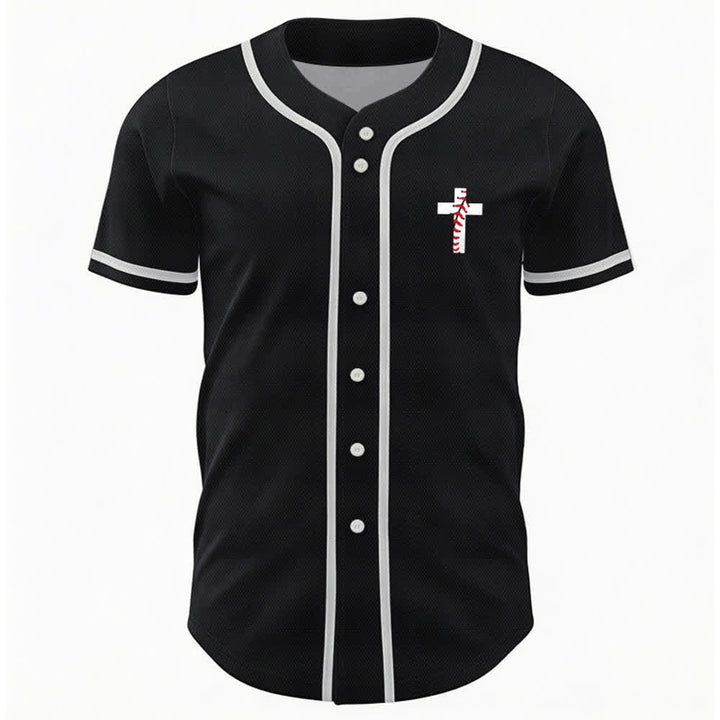 Christianartworkshop Philipper 4:13 Ich kann alles tun Unisex Baseballtrikot - image 16