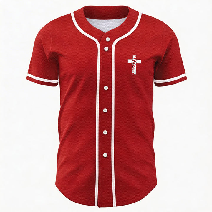 Christianartworkshop Philipper 4:13 Ich kann alles tun Unisex Baseballtrikot - image 23