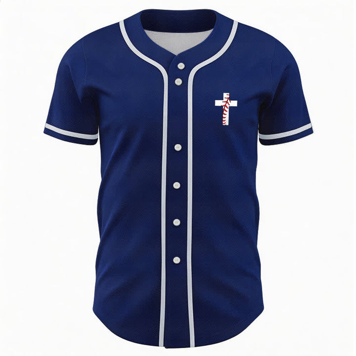 Christianartworkshop Philipper 4:13 Ich kann alles tun Unisex Baseballtrikot - image 44