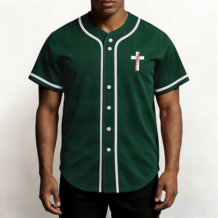 Christianartworkshop Philipper 4:13 Ich kann alles tun Unisex Baseballtrikot - image 55