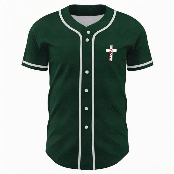 Christianartworkshop Philipper 4:13 Ich kann alles tun Unisex Baseballtrikot - image 51