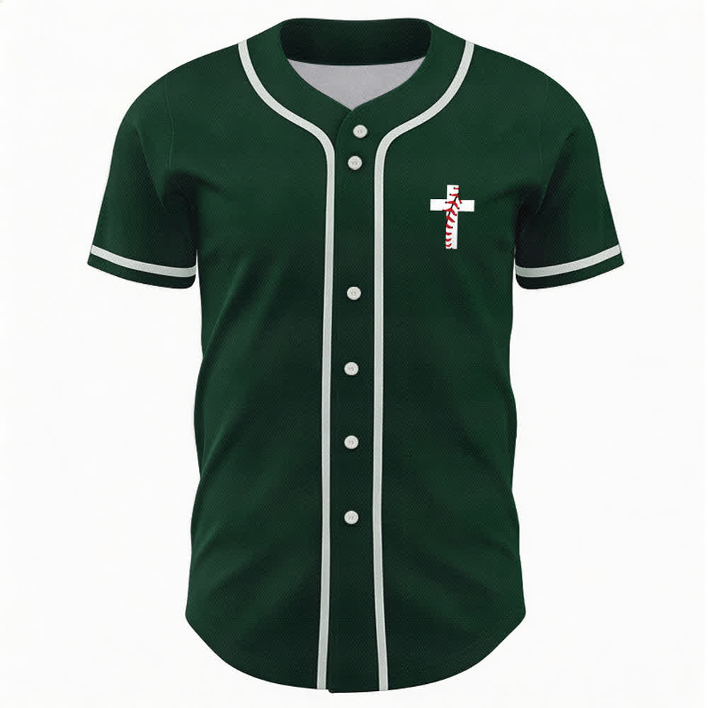 Christianartworkshop Philipper 4:13 Ich kann alles tun Unisex Baseballtrikot - image 51