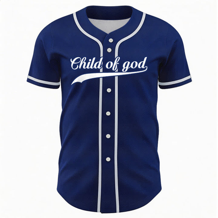Christianartworkshop Kind Gottes Benutzerdefiniertes Unisex-Baseballtrikot mit Namen und Nummer - image 10