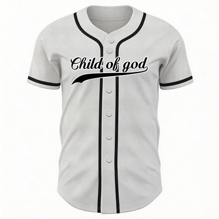 Christianartworkshop Kind Gottes Benutzerdefiniertes Unisex-Baseballtrikot mit Namen und Nummer - image 18