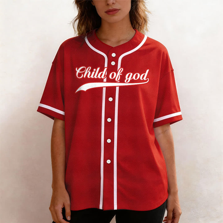 Christianartworkshop Kind Gottes Benutzerdefiniertes Unisex-Baseballtrikot mit Namen und Nummer - image 30