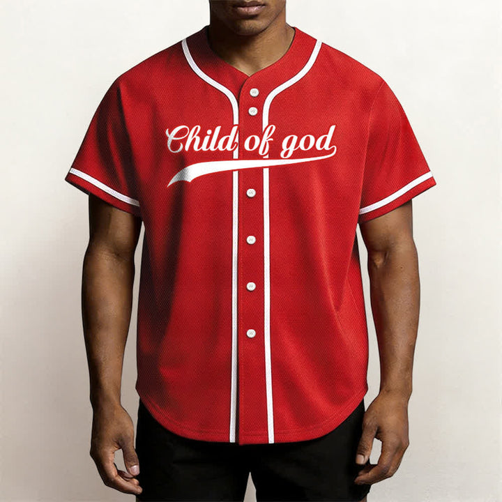 Christianartworkshop Kind Gottes Benutzerdefiniertes Unisex-Baseballtrikot mit Namen und Nummer - image 28