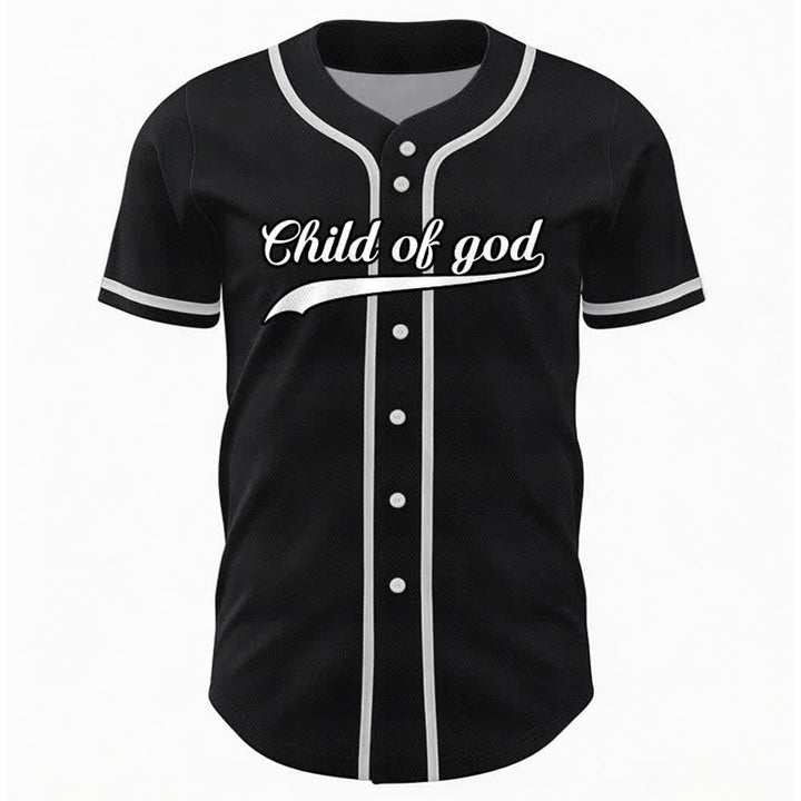 Christianartworkshop Kind Gottes Benutzerdefiniertes Unisex-Baseballtrikot mit Namen und Nummer - image 34