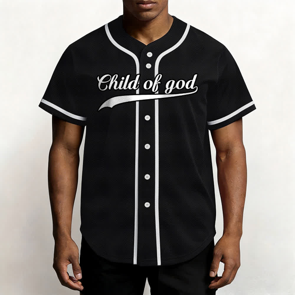 Christianartworkshop Kind Gottes Benutzerdefiniertes Unisex-Baseballtrikot mit Namen und Nummer - image 36