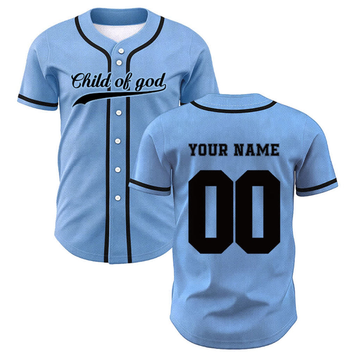 Christianartworkshop Kind Gottes Benutzerdefiniertes Unisex-Baseballtrikot mit Namen und Nummer - image 49