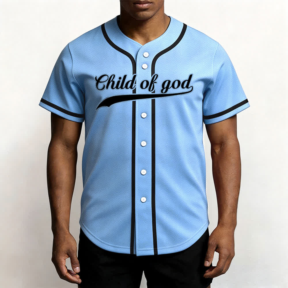 Christianartworkshop Kind Gottes Benutzerdefiniertes Unisex-Baseballtrikot mit Namen und Nummer - image 54