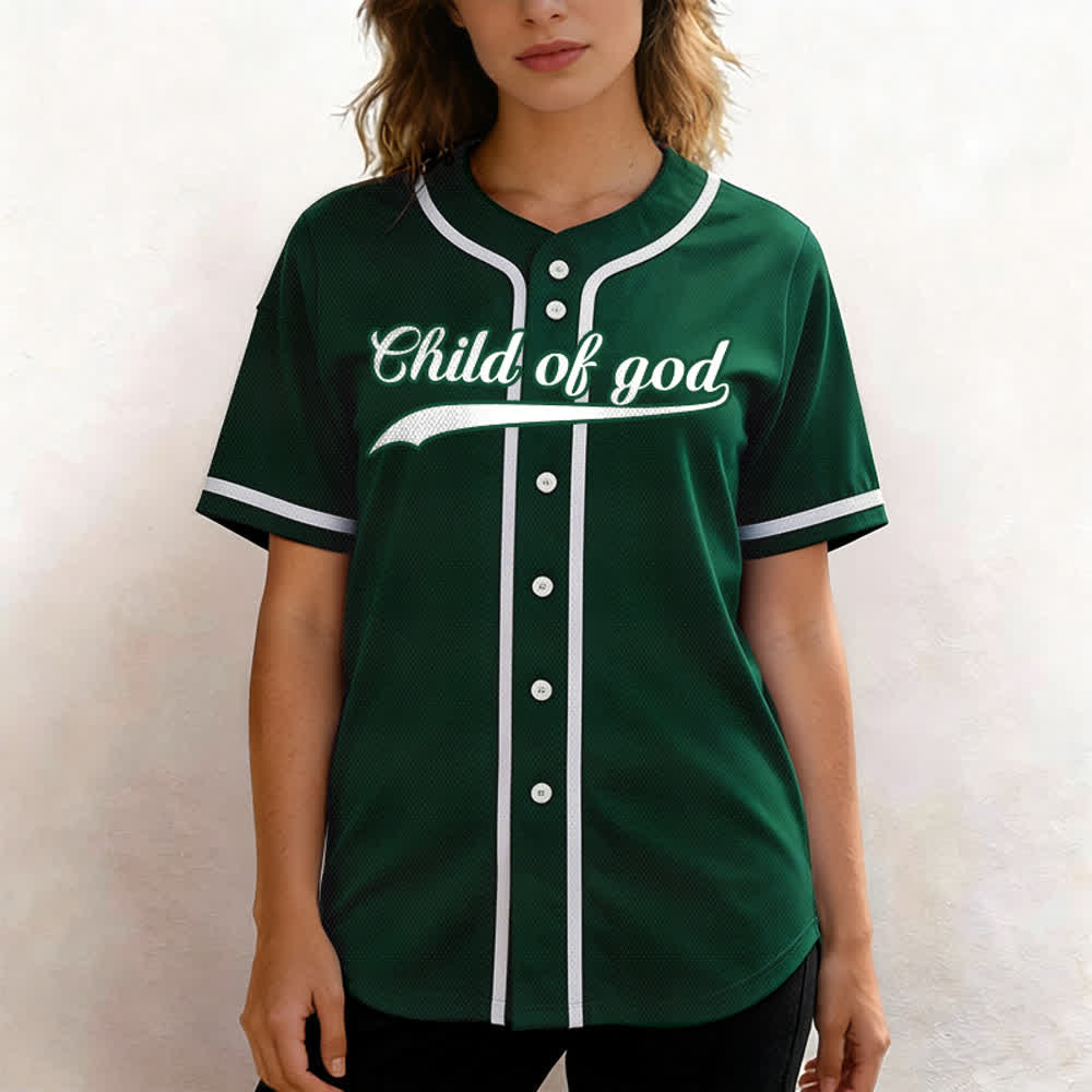 Christianartworkshop Kind Gottes Benutzerdefiniertes Unisex-Baseballtrikot mit Namen und Nummer - image 62