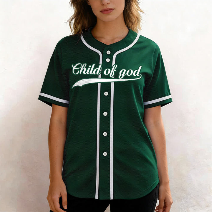 Christianartworkshop Kind Gottes Benutzerdefiniertes Unisex-Baseballtrikot mit Namen und Nummer - image 62