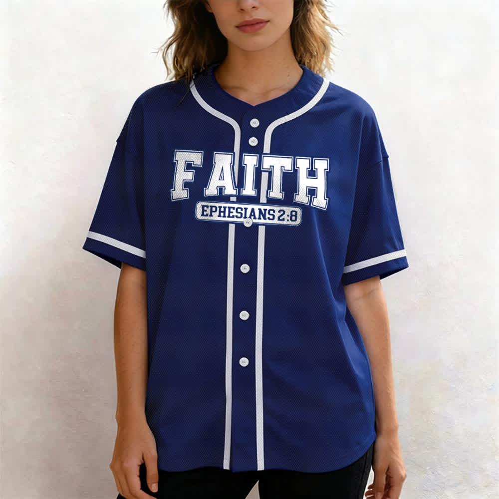 Christianartworkshop Baseballtrikot mit individuellem Namen und Nummer - image 4