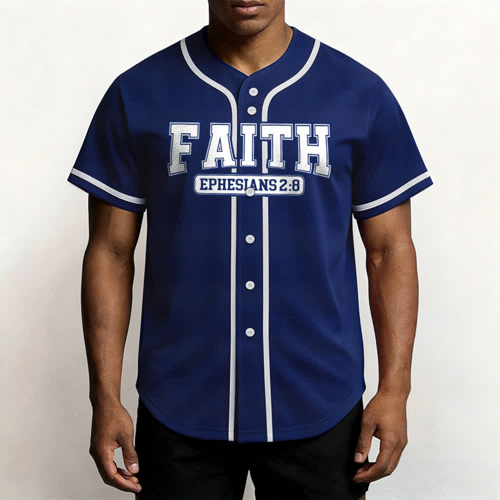 Christianartworkshop Baseballtrikot mit individuellem Namen und Nummer - image 6