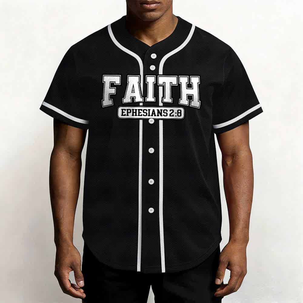 Christianartworkshop Baseballtrikot mit individuellem Namen und Nummer - image 28