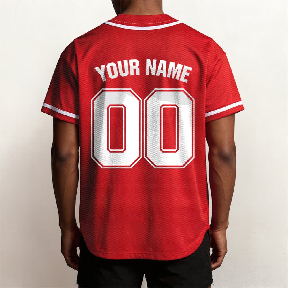 Christianartworkshop Baseballtrikot mit individuellem Namen und Nummer - image 37
