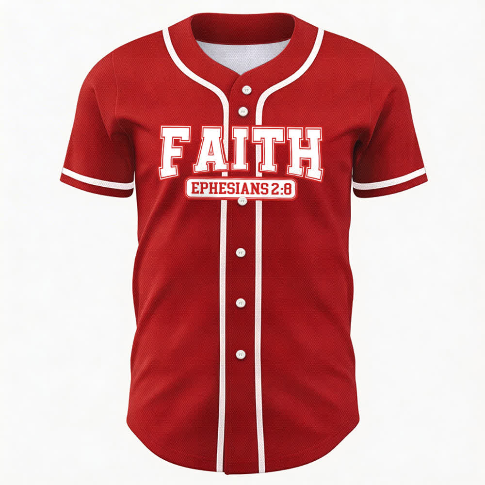 Christianartworkshop Baseballtrikot mit individuellem Namen und Nummer - image 34