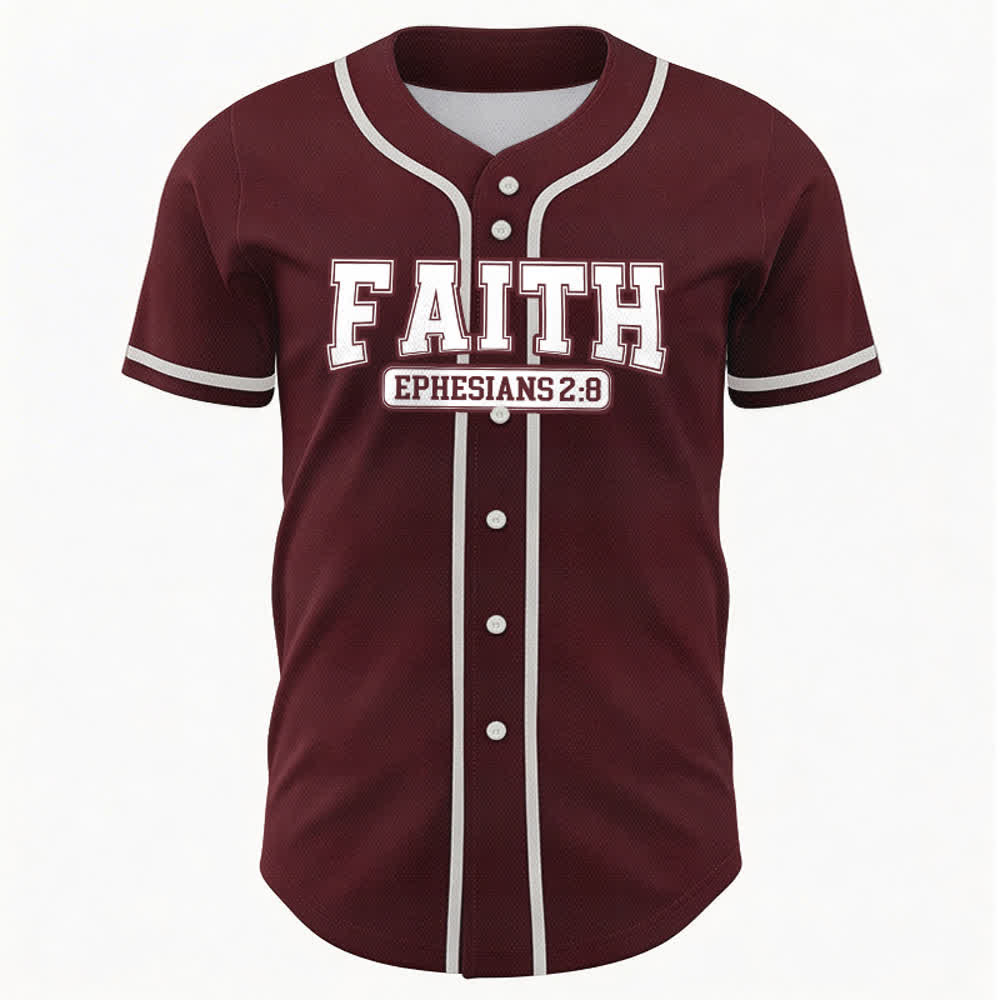 Christianartworkshop Baseballtrikot mit individuellem Namen und Nummer - image 42