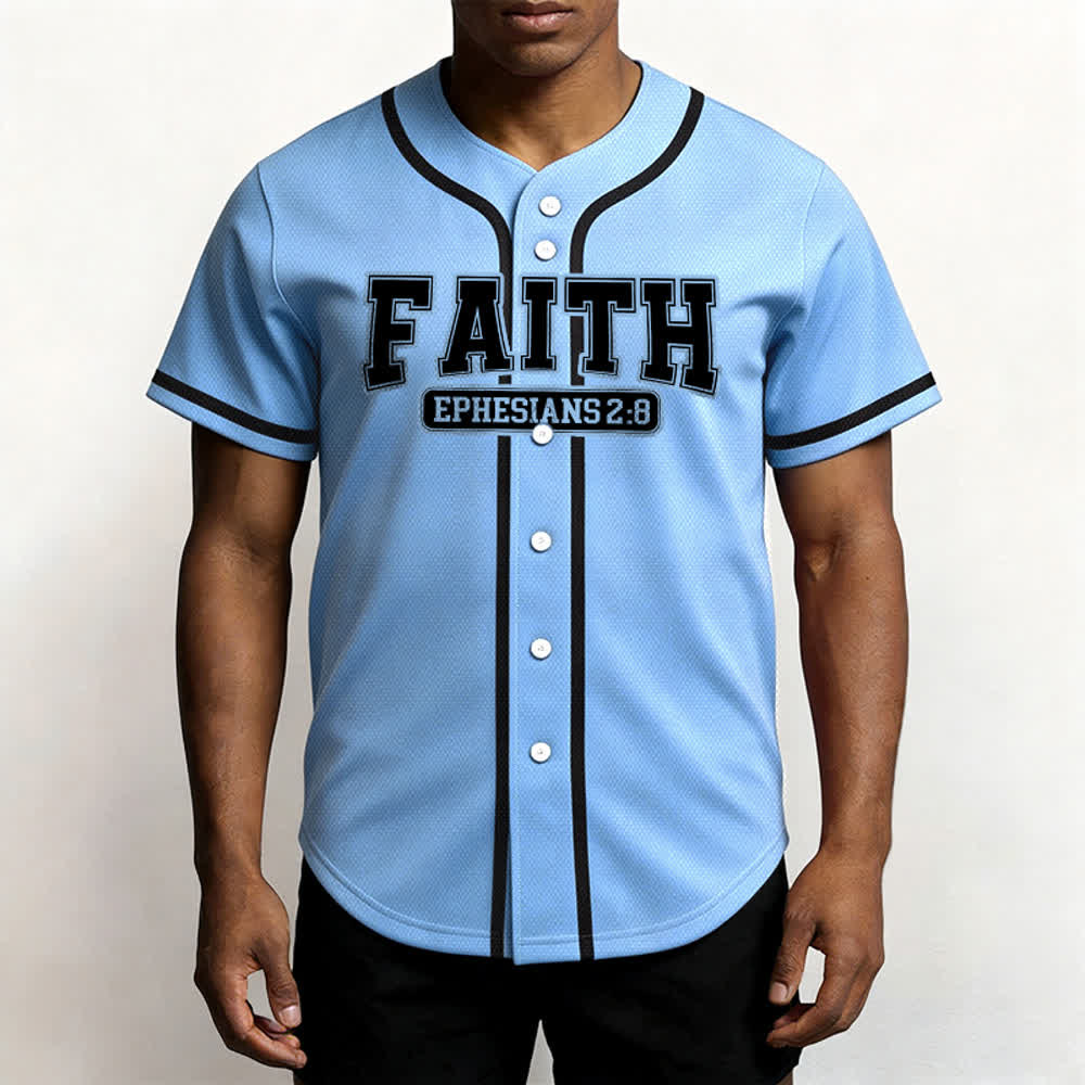 Christianartworkshop Baseballtrikot mit individuellem Namen und Nummer - image 52