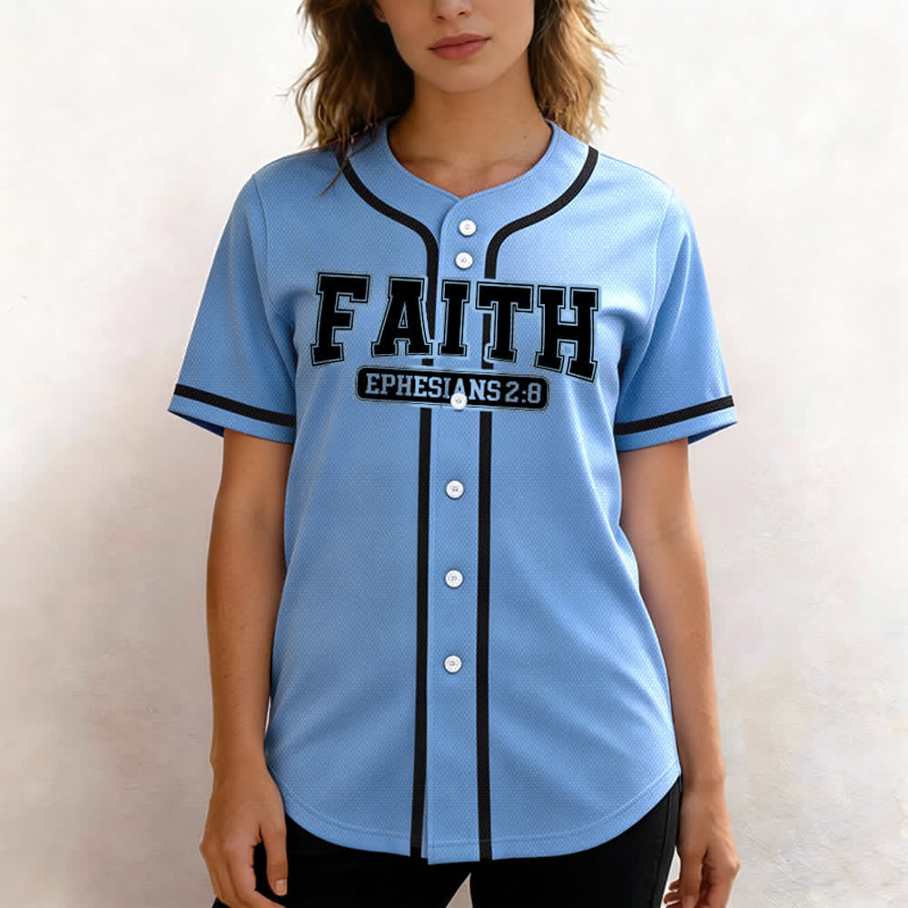 Christianartworkshop Baseballtrikot mit individuellem Namen und Nummer - image 54