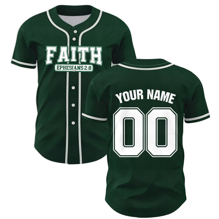 Christianartworkshop Baseballtrikot mit individuellem Namen und Nummer - image 57