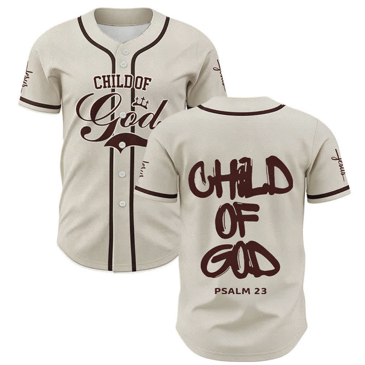 Christianartworkshop Child Of God Mehrfarbiges Baseballtrikot mit Kontrastbesatz - Aprikose - 5XL - image 42