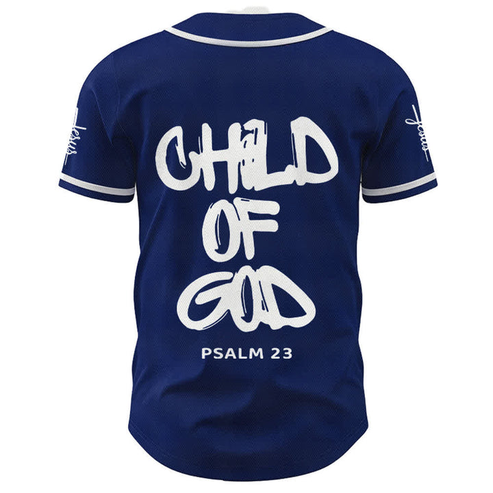 Christianartworkshop Child Of God Mehrfarbiges Baseballtrikot mit Kontrastbesatz - image 37