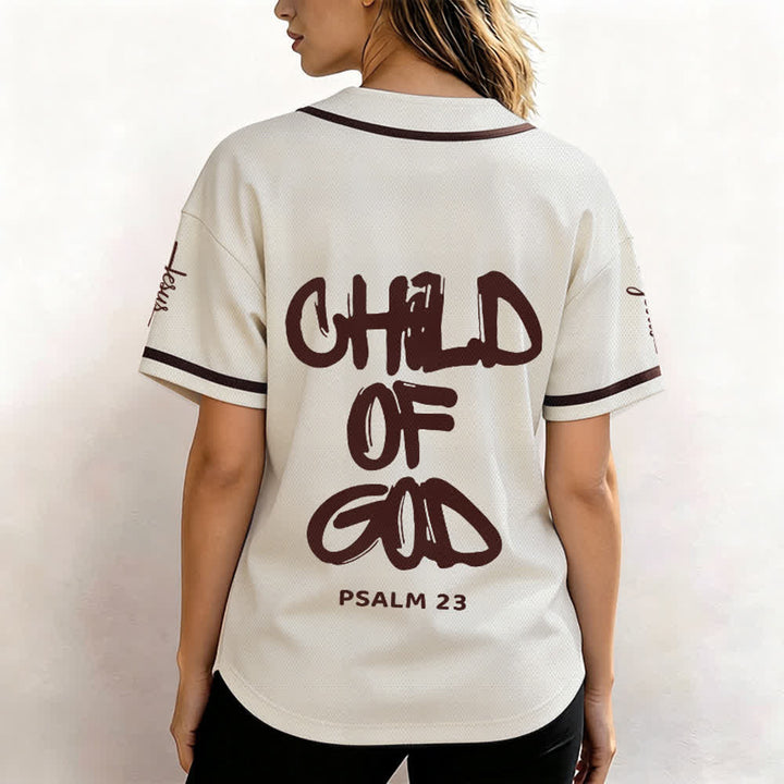 Christianartworkshop Child Of God Mehrfarbiges Baseballtrikot mit Kontrastbesatz - image 48