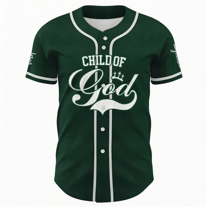 Christianartworkshop Child Of God Mehrfarbiges Baseballtrikot mit Kontrastbesatz - image 29
