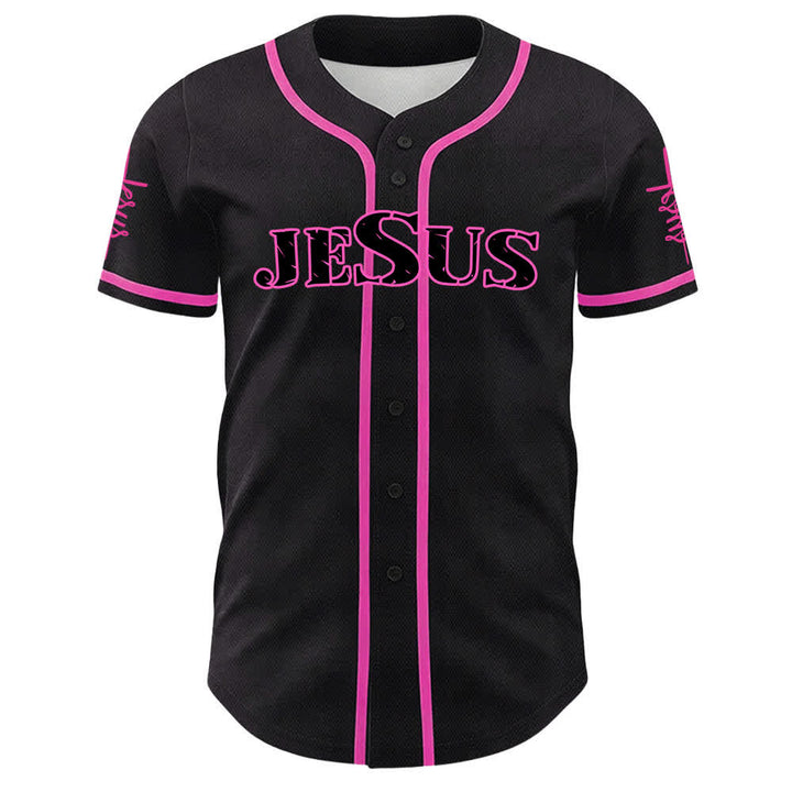 Christianartworkshop Kein gegen mich geschmiedetes Schwert soll Erfolg haben Baseballtrikot - image 17