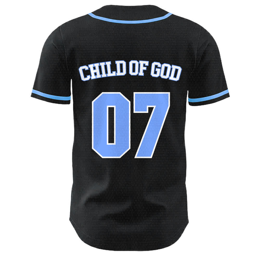 Christianartworkshop Kind Gottes Nummer 07 Unisex-Baseballtrikot - image 11
