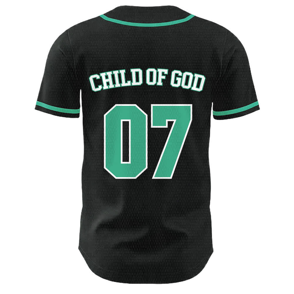 Christianartworkshop Kind Gottes Nummer 07 Unisex-Baseballtrikot - image 26