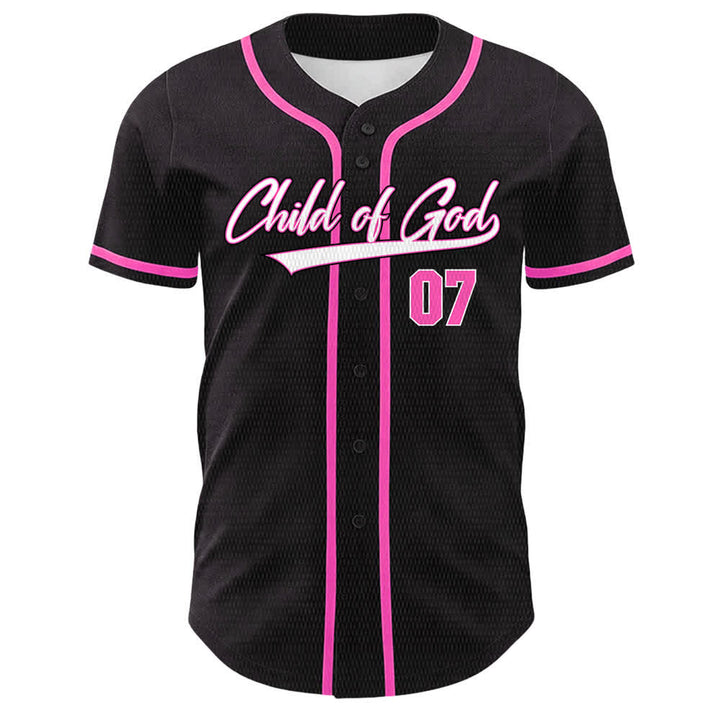 Christianartworkshop Kind Gottes Nummer 07 Unisex-Baseballtrikot - image 7