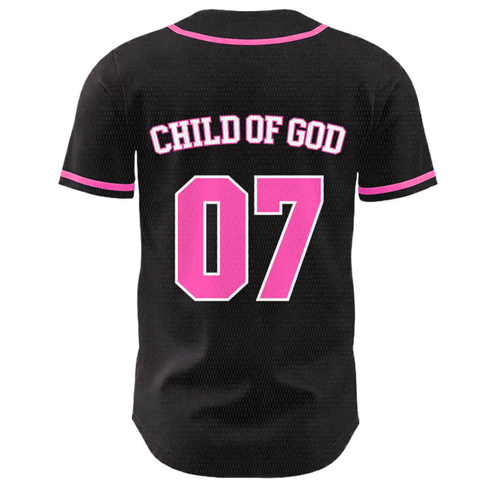 Christianartworkshop Kind Gottes Nummer 07 Unisex-Baseballtrikot - image 8