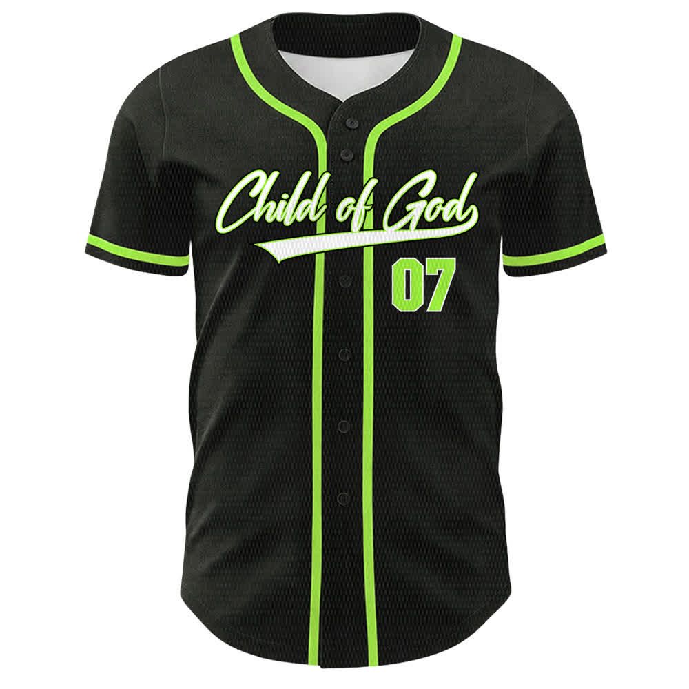 Christianartworkshop Kind Gottes Nummer 07 Unisex-Baseballtrikot - image 19
