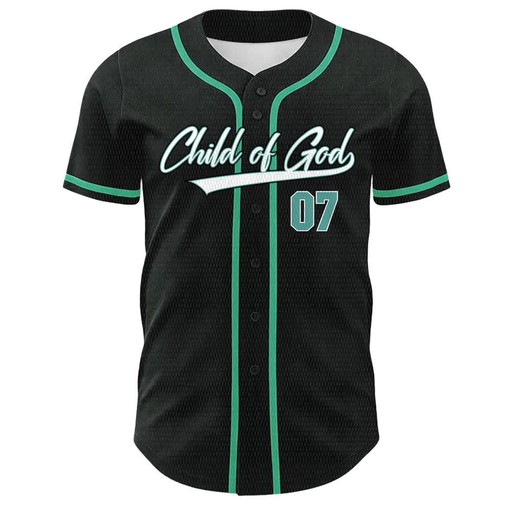 Christianartworkshop Kind Gottes Nummer 07 Unisex-Baseballtrikot - image 25