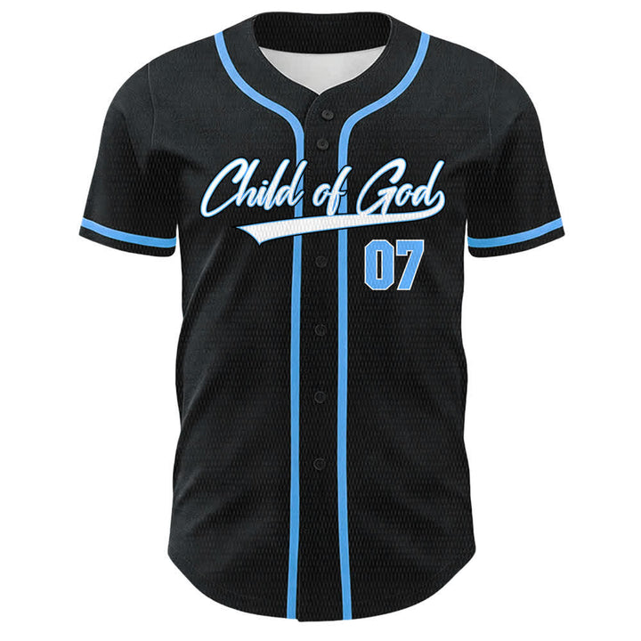 Christianartworkshop Kind Gottes Nummer 07 Unisex-Baseballtrikot - image 10