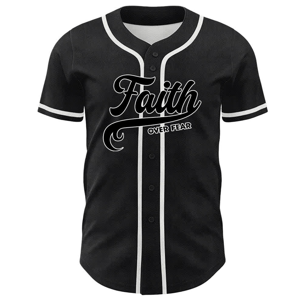 Christianartworkshop Glaube statt Angst – Unisex-Baseballtrikot mit Lamm-Kreuz-Totenkopf-Motiv - image 23