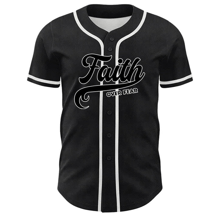 Christianartworkshop Glaube statt Angst – Unisex-Baseballtrikot mit Lamm-Kreuz-Totenkopf-Motiv - image 23