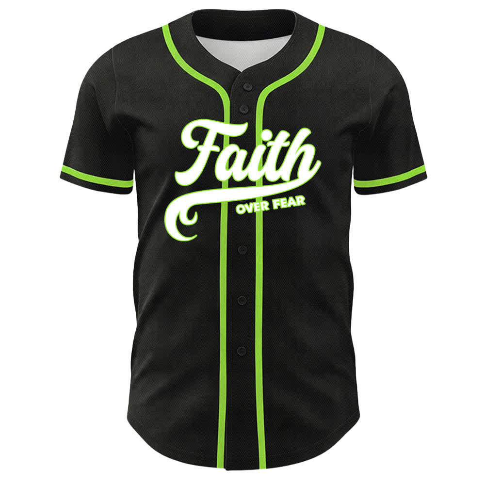 Christianartworkshop Glaube statt Angst – Unisex-Baseballtrikot mit Lamm-Kreuz-Totenkopf-Motiv - image 26