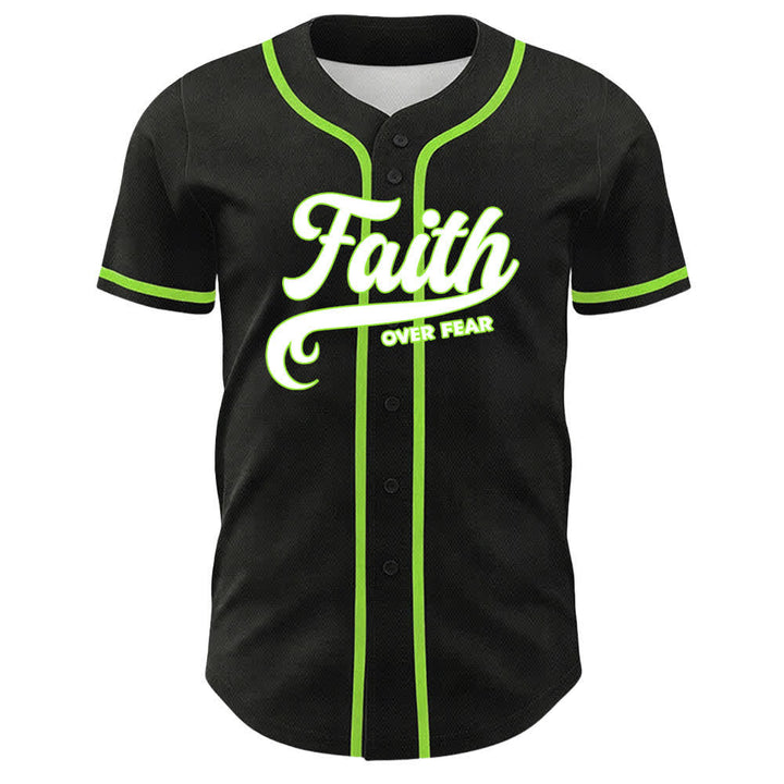 Christianartworkshop Glaube statt Angst – Unisex-Baseballtrikot mit Lamm-Kreuz-Totenkopf-Motiv - image 26