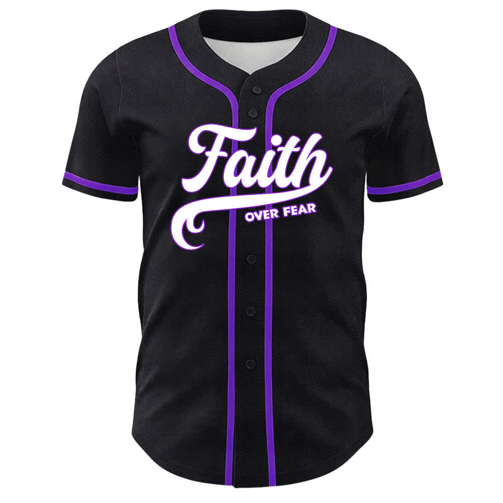 Christianartworkshop Glaube statt Angst – Unisex-Baseballtrikot mit Lamm-Kreuz-Totenkopf-Motiv - image 14