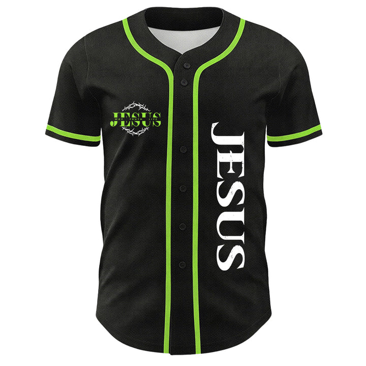 Christianartworkshop Dornenkrone Jesus Weg Wahrheit Leben Grafik Unisex Baseballtrikot - image 22