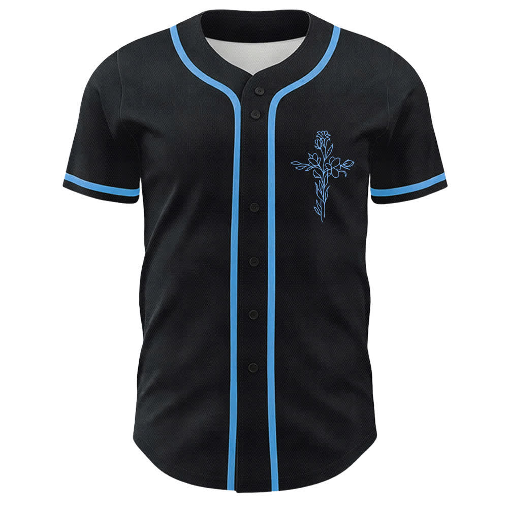 Christianartworkshop Glaube statt Angst Lammschädel Kreuz Christliches Unisex-Baseballtrikot - image 11
