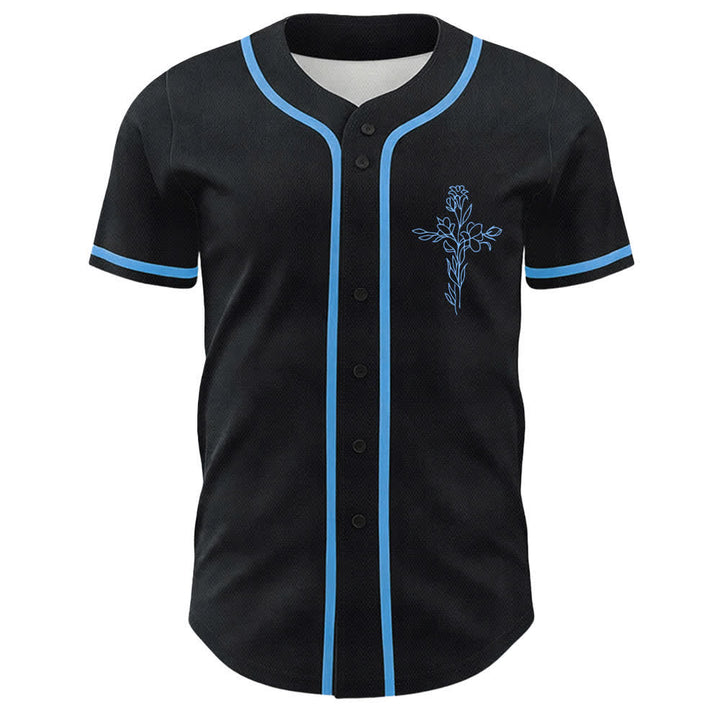 Christianartworkshop Glaube statt Angst Lammschädel Kreuz Christliches Unisex-Baseballtrikot - image 11
