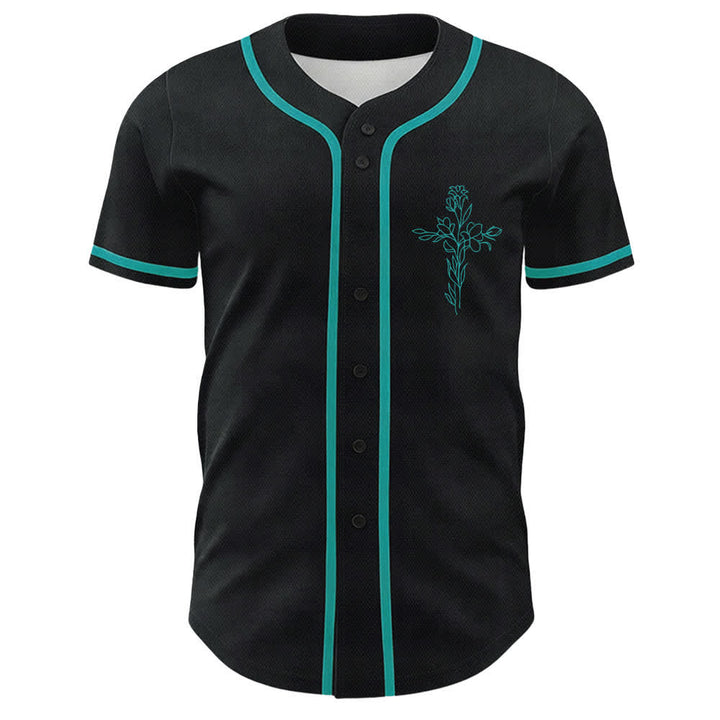 Christianartworkshop Glaube statt Angst Lammschädel Kreuz Christliches Unisex-Baseballtrikot - image 8